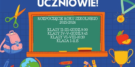Rozpoczęcie roku szkolnego 2025/2026